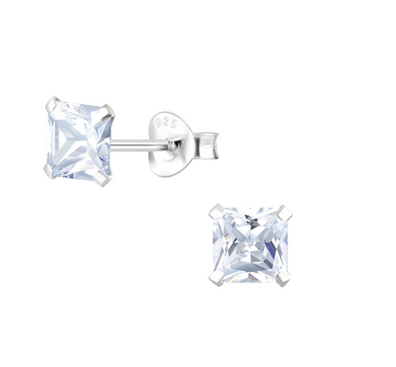 Ohrstecker 925 Silber Zirkonia