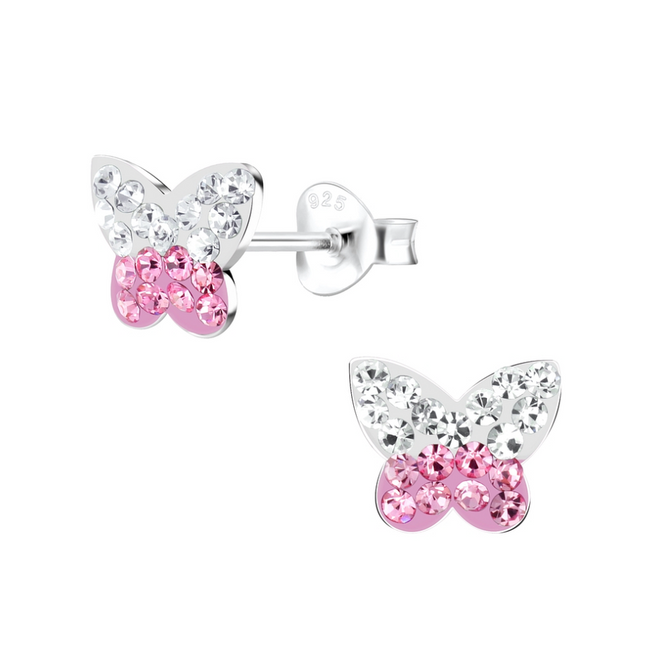 Schmetterling Ohrstecker 925 Silber
