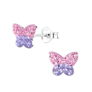 Schmetterling Ohrstecker 925 Silber