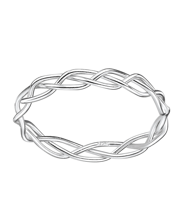 Twist Ring 925 Silber