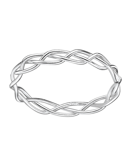 Twist Ring 925 Silber