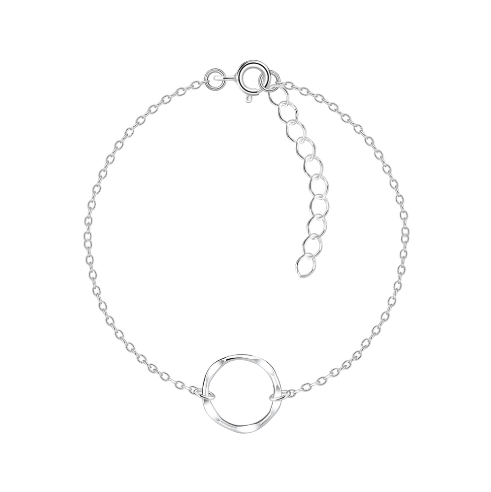 Kreis Armband 925 Silber