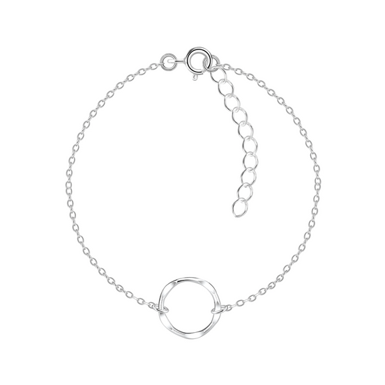 Kreis Armband 925 Silber