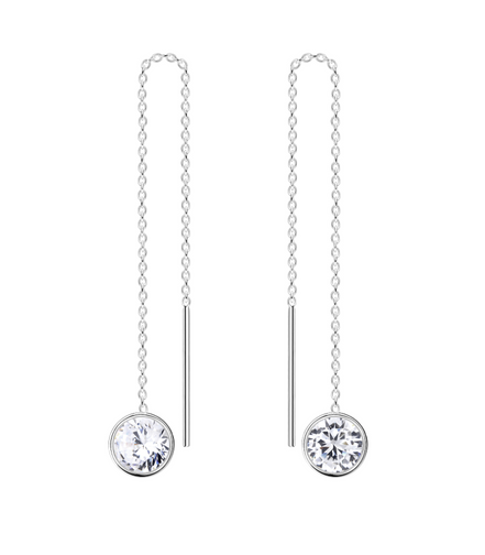 Ohrhänger 925 Silber Zirkonia