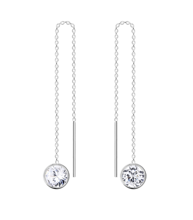 Ohrhänger 925 Silber Zirkonia