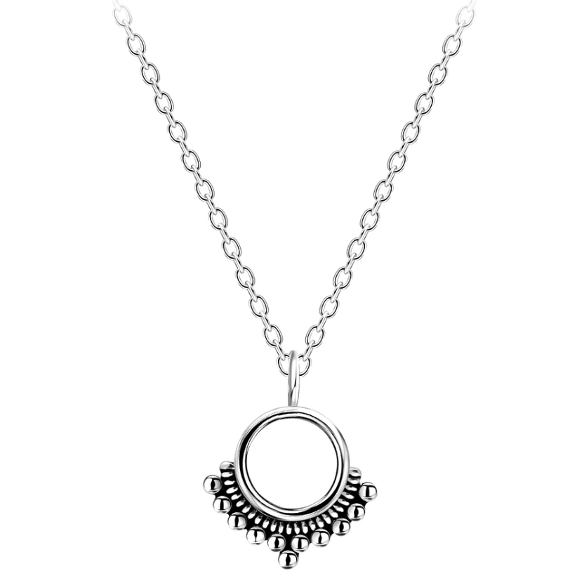 Ethno Halskette 925 Silber