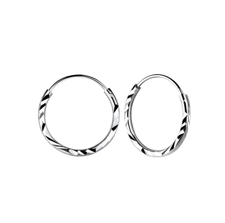 Kreolen 925 Silber 14mm