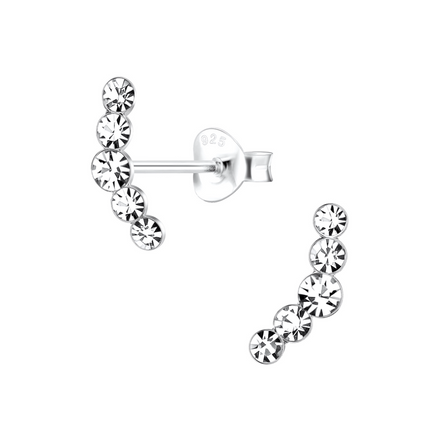 Ohrstecker 925 Kristall