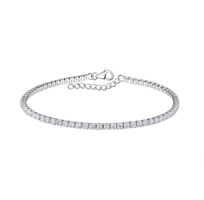 Tennis Armband 925 Silber mit Zirkonia