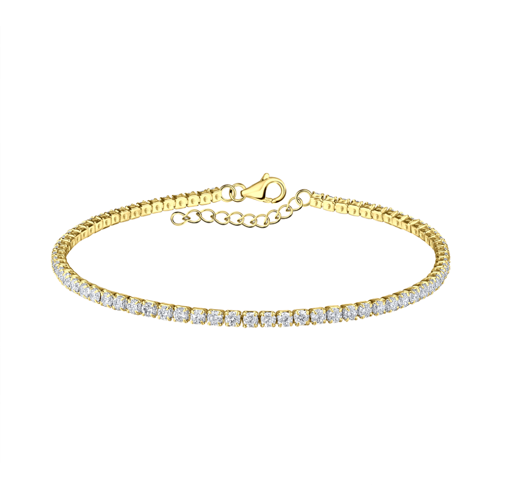 Tennis Armband 925 Silber mit Zirkonia