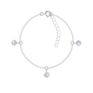 Armband 925 Silber mit Zirkonia