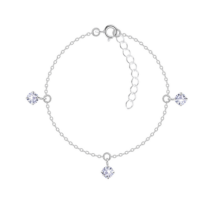 Armband 925 Silber mit Zirkonia