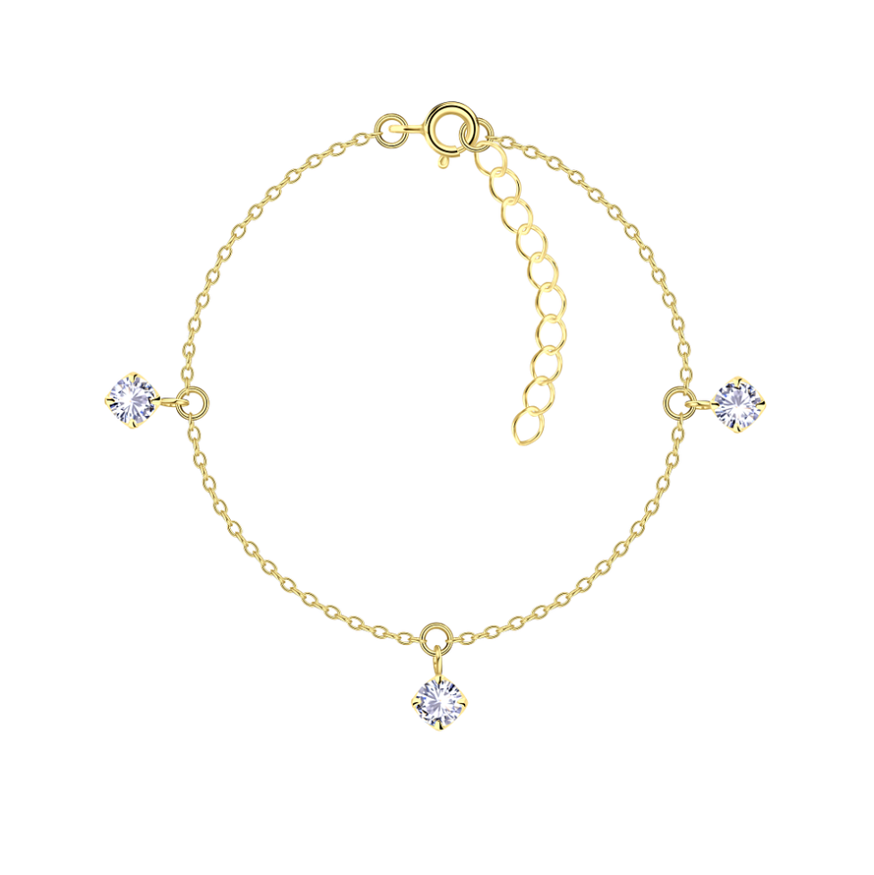 Armband 925 Silber mit Zirkonia