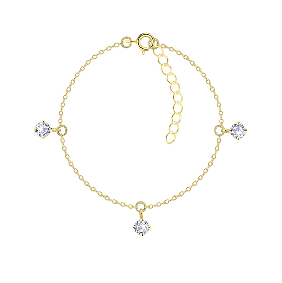 Armband 925 Silber mit Zirkonia